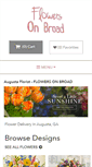 Mobile Screenshot of flowersonbroad.com